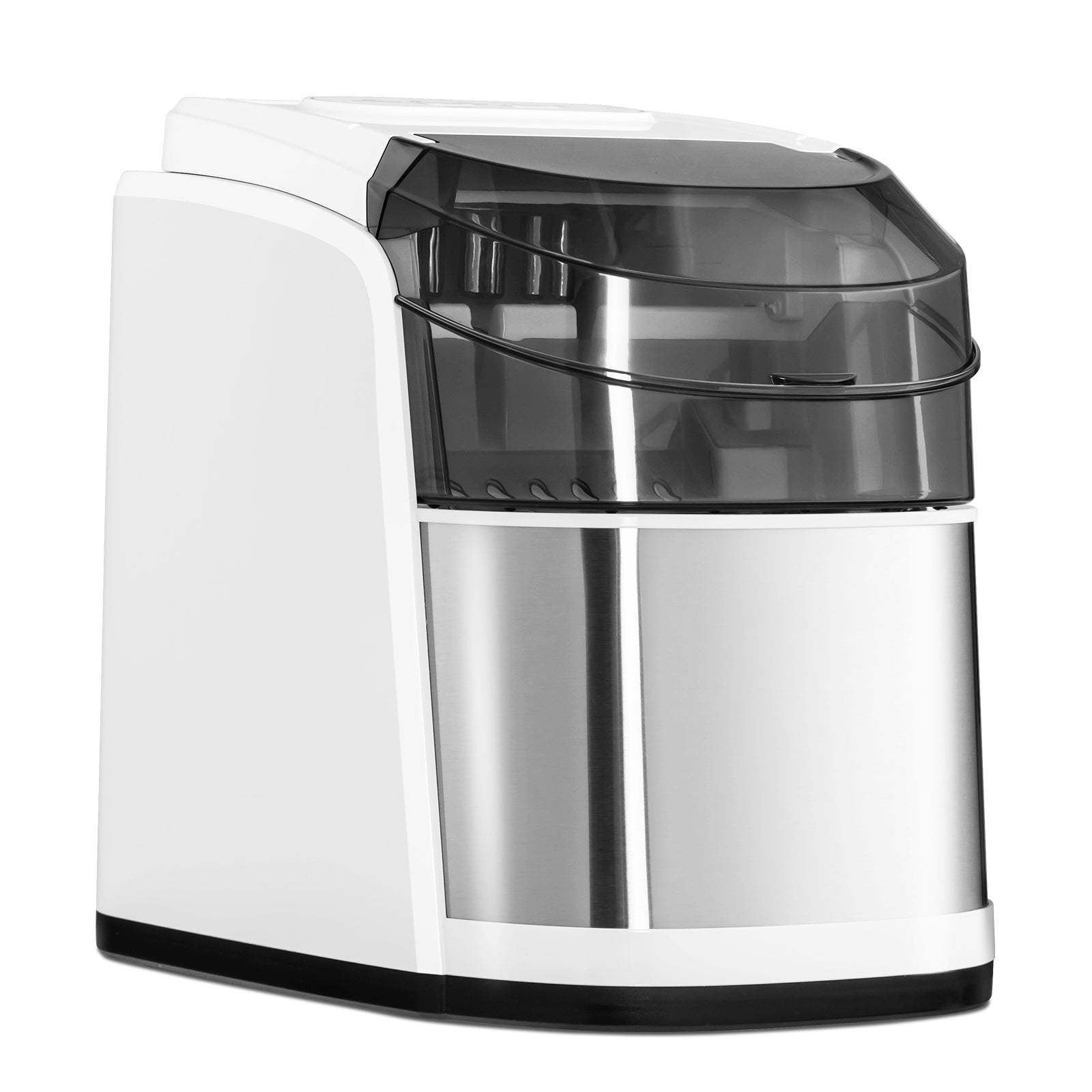 Countertop Ice Maker 26.5lbs/Day with Self-Cleaning Function and Flip Lid