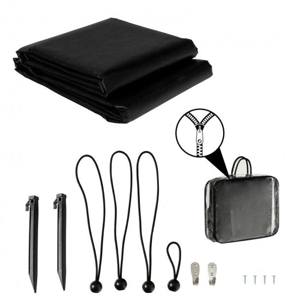 SUGIFT  Sunshade Mesh 9 x 7 Feet RV Awning Side Mesh Screen