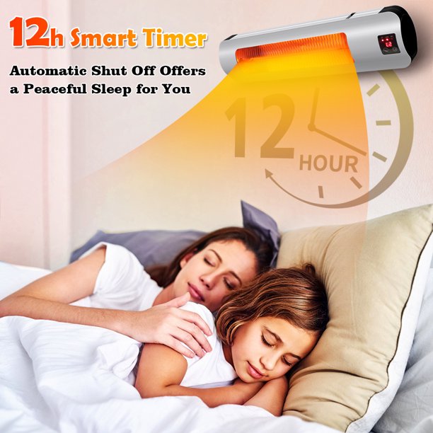 SUGIFT  1500W Electric Patio Heater, Infrared Outdoor Heater