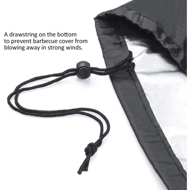 SUGIFT  BBQ Grill Cover, 67-inch Waterproof Heavy-Duty Premium BBQ Grill Cover Gas Barbeque Grill Cover -Medium