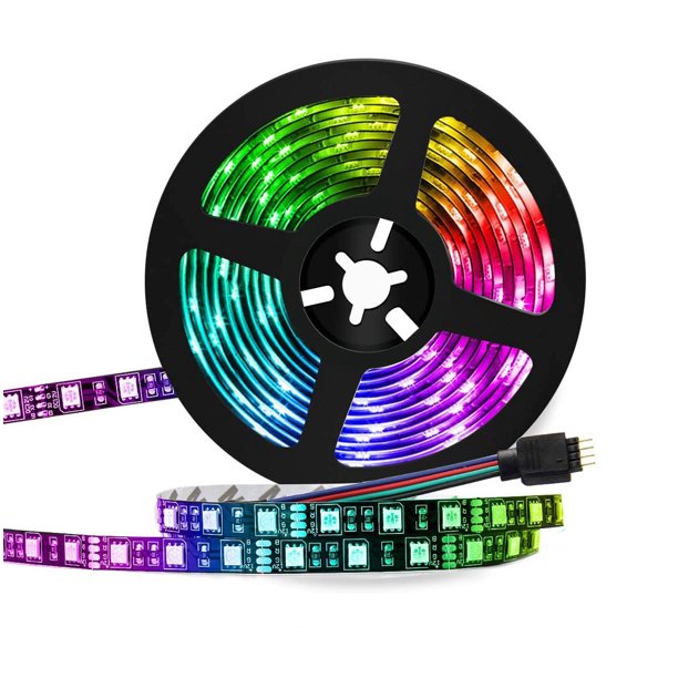 SUGIFT  16.4ft LED Light Strip RGB LED Light Strip 5050 LED Tape Lights