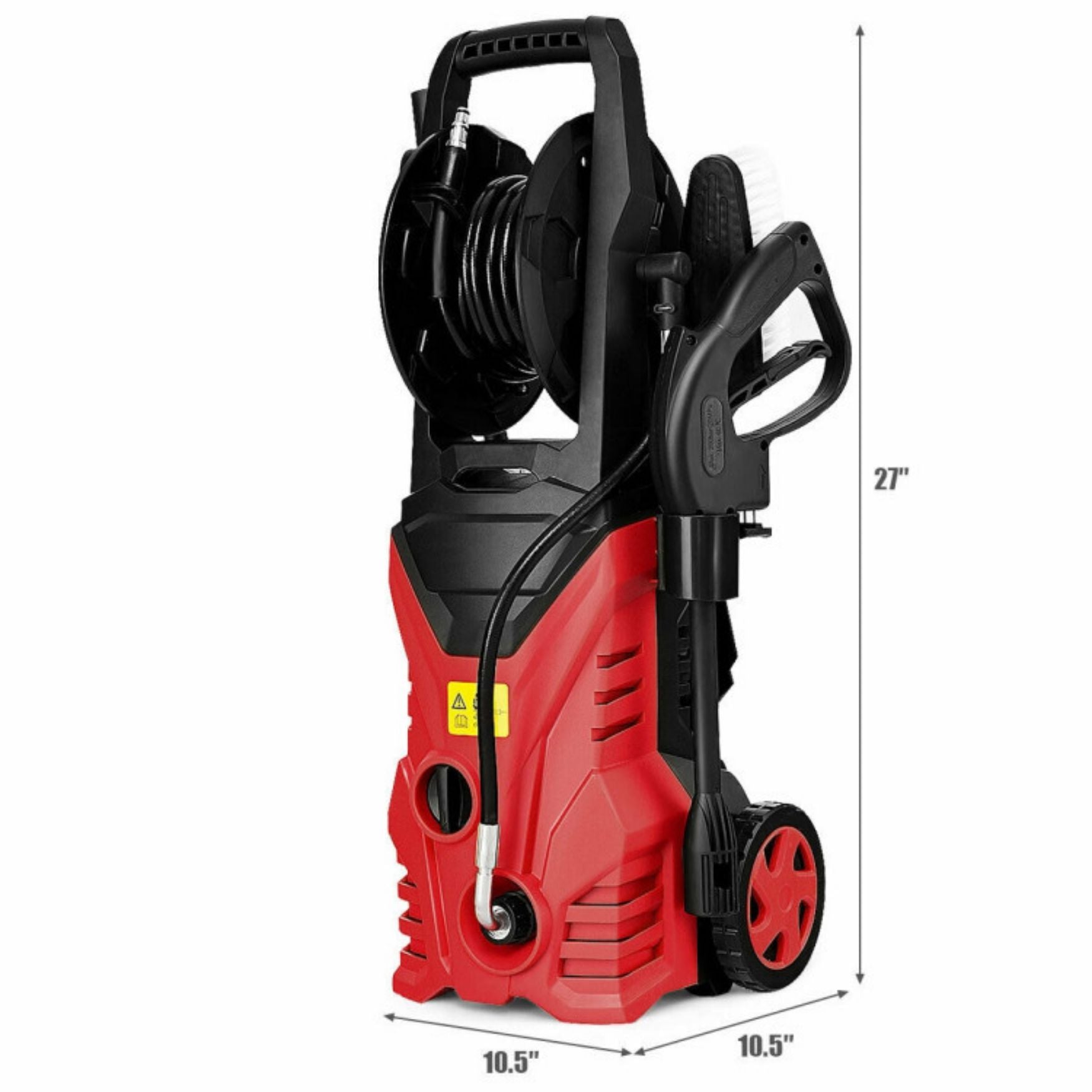 SUGIFT 2030PSI 1800W Electric High Pressure Washer with Hose Reel