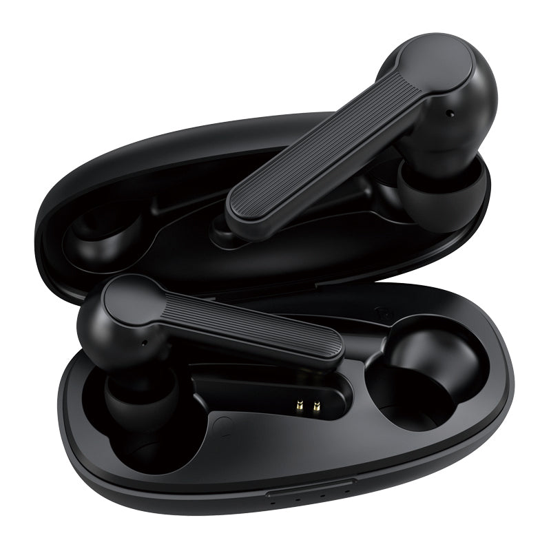 SUGIFT  Bluetooth Wireless Earbuds Bluetooth Headphones in Ear with Charging Case, Hands-Free Headset with Mic, Touch Control(Black)