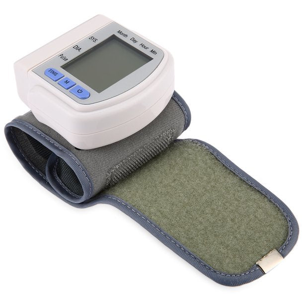 SUGIFT  Wrist Blood Pressure Monitor, 99 Readings Memory 2 User & Large Display