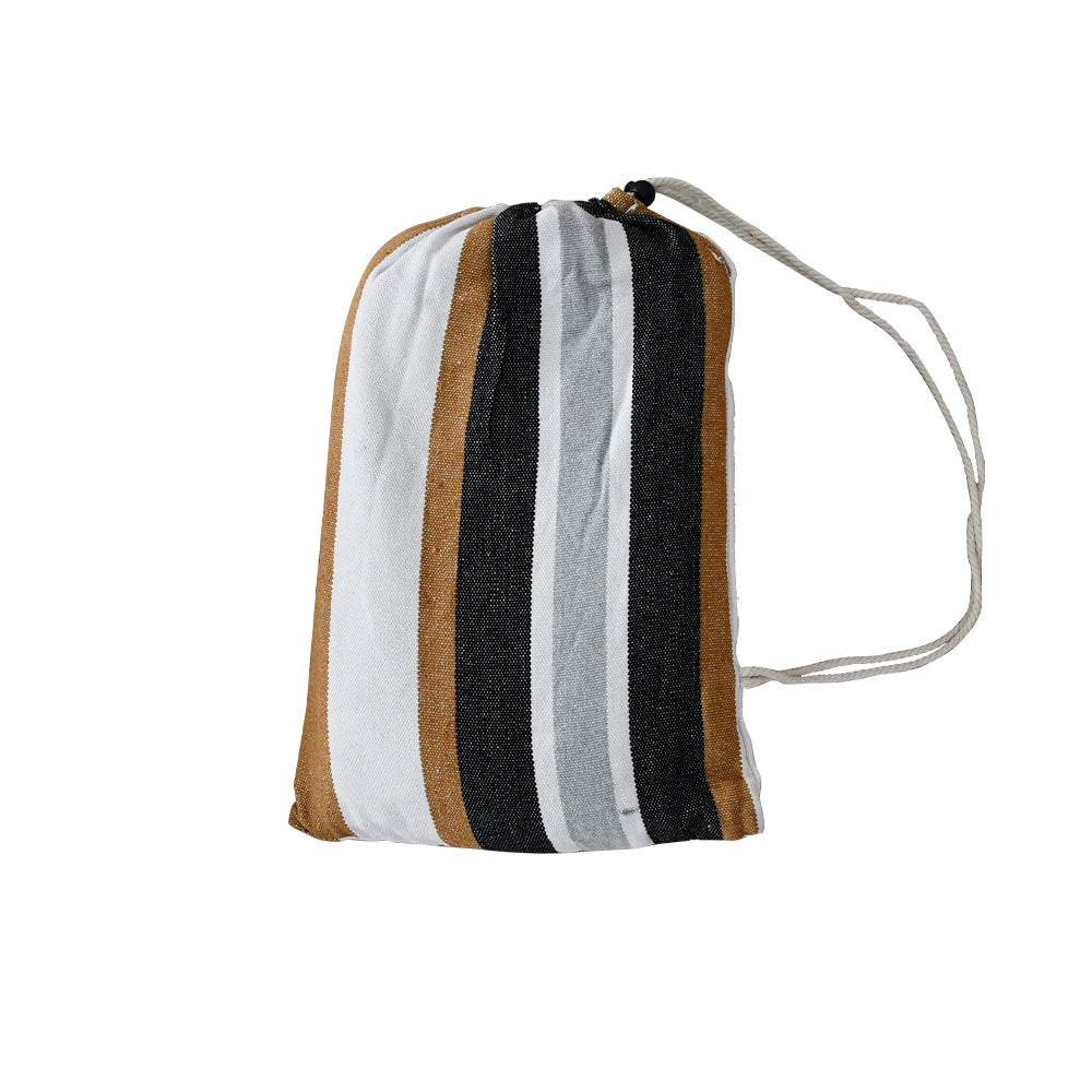 Double Cotton Hammock Bed with Portable Carrying Bag