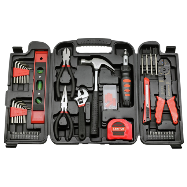 SUGIFT  130-Piece Household Hand Tool Set
