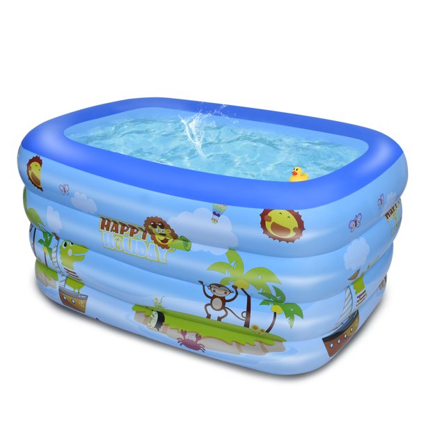SUGIFT Inflatable Swim Pool for Kids, Indoor & Outdoor£¬47¡®¡¯W*35inD*13inH On-Site
