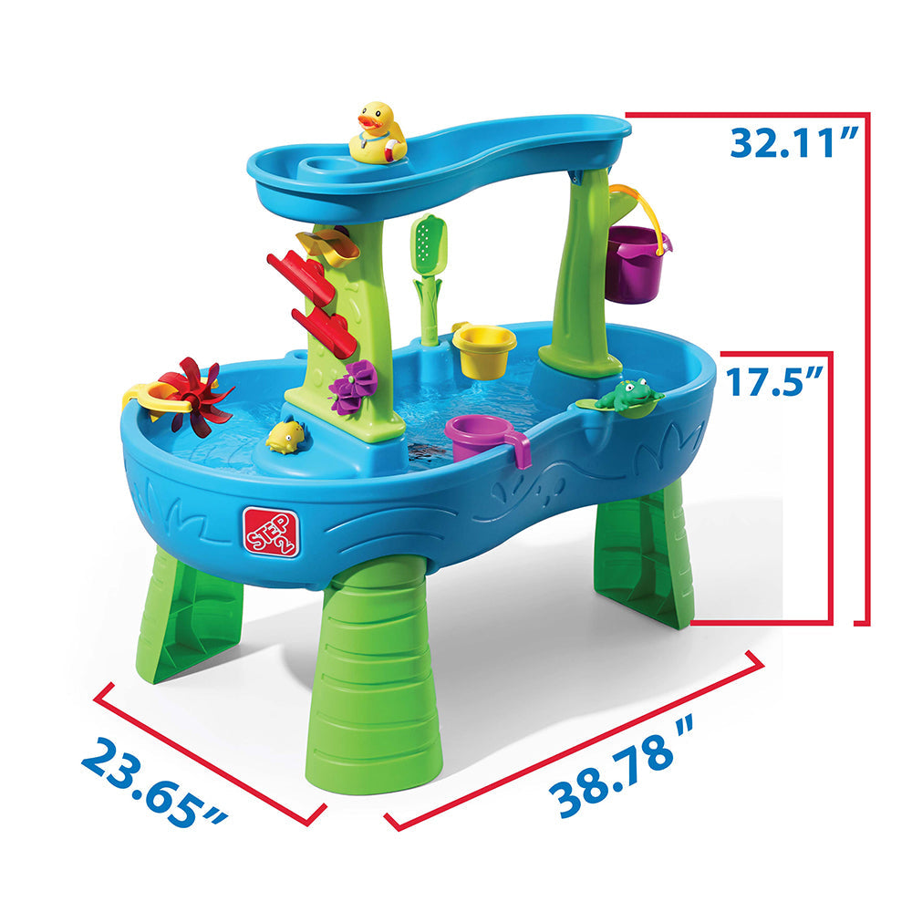 SUGIFT Rain Showers Splash Pond Water Table for Kids