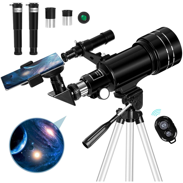 SUGIFT  70mmTelescope for Adults and Kids with Adjustable Tripod