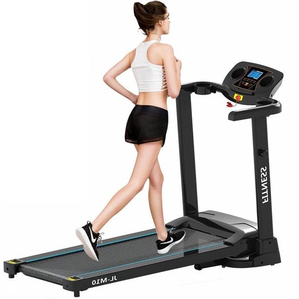 SUGIFT  Folding Treadmill with Cup Holder LED Display Slope Adjustment