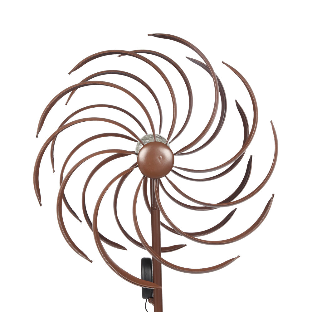 Wrought Iron Windmill-LED Light Whirlwind