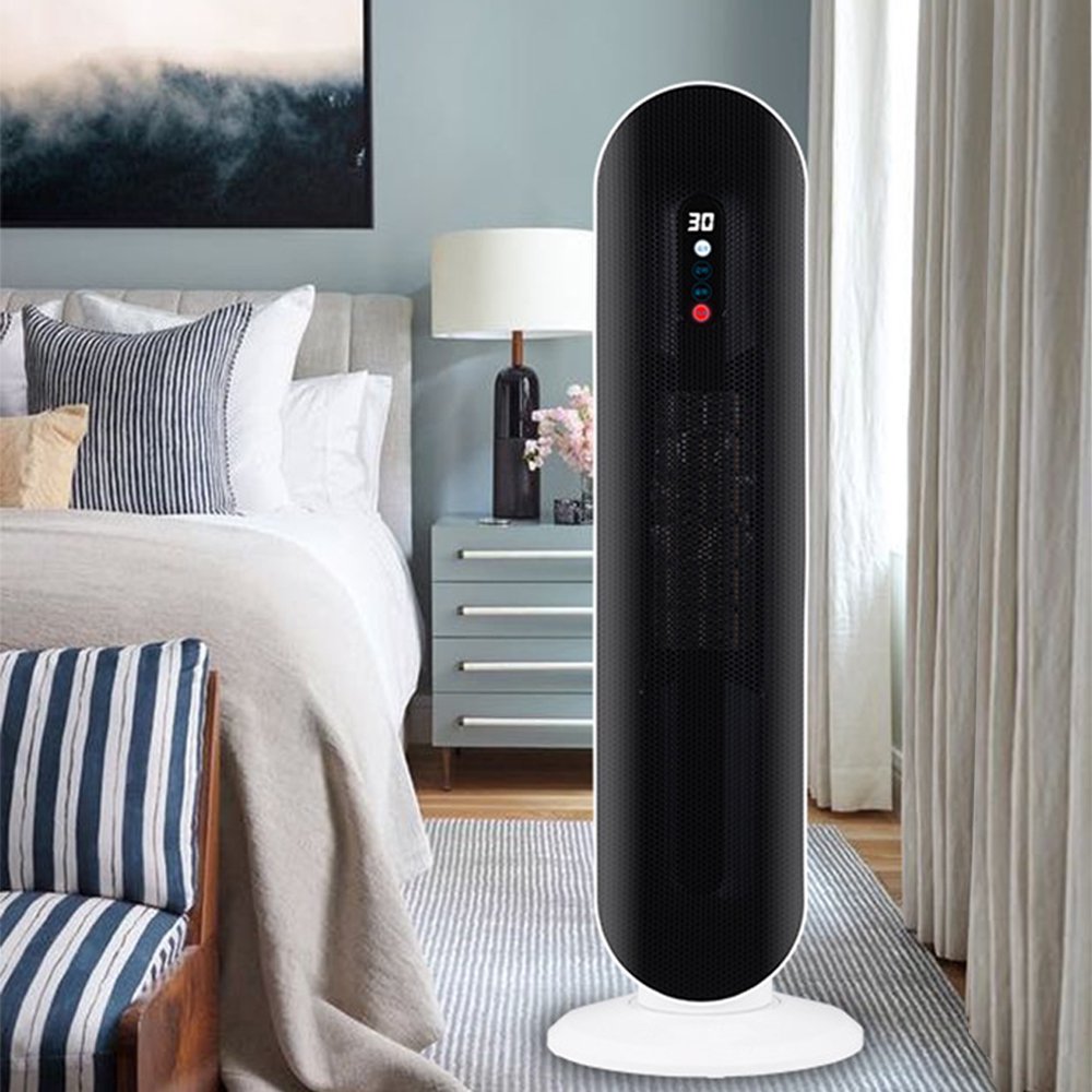 SUGIFT Ceramic Heating Heater Home Dormitory Swing Head Heater Tower Type Residence Bath Electric Heater Office Electric Heating