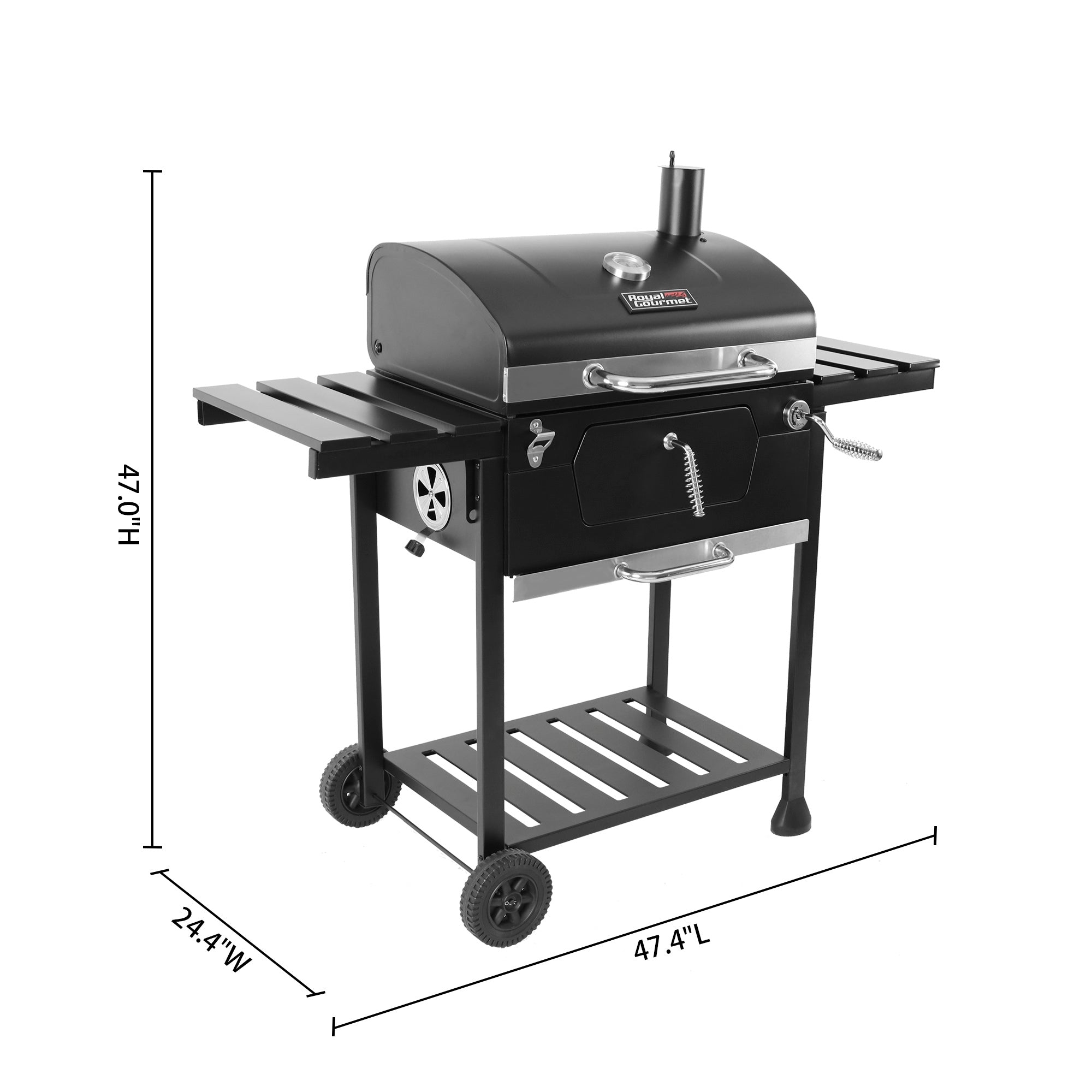 SUGIFT  24-inch Charcoal BBQ Grill