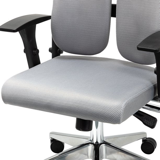 SUGIFT  Computer Chair Office Chair Swivel Ergonomic Task Chair with Adjustable Height Gray
