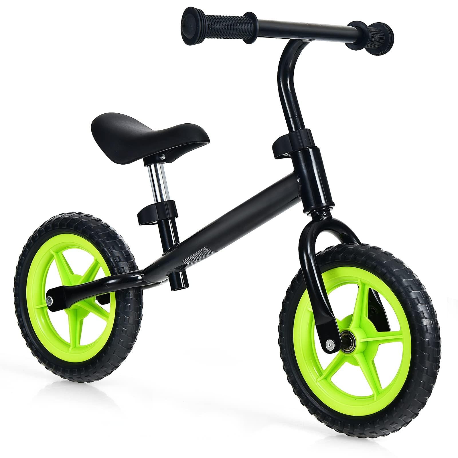 SUGIFT Kids No Pedal Balance Bike with Adjustable Handlebar and Seat - Black