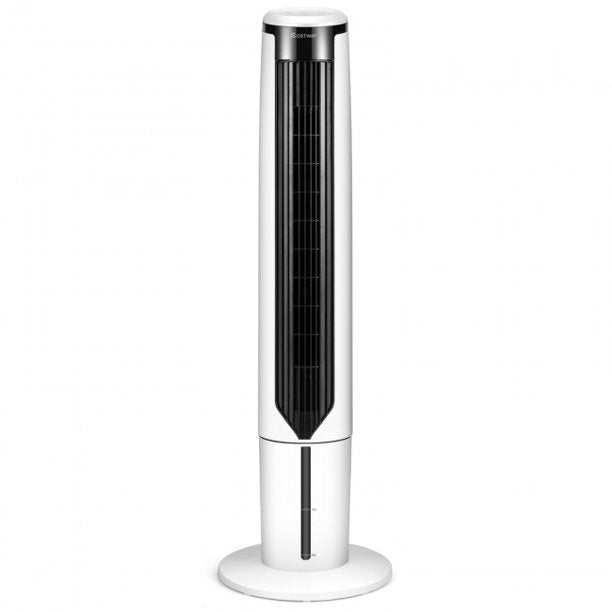 SUGIFT  Air Cooler Tower Fan 70¡ã Oscillation Fan Portable 41 Inch 3 Modes 3 Speeds 9 Hours Timer Remote Panel Led Screen