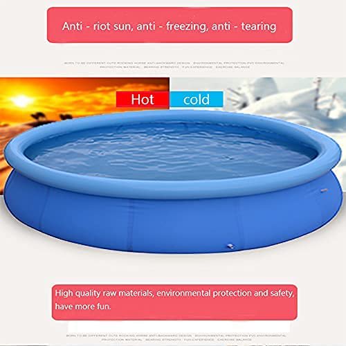 SUGIFT Garden Round Inflatable Baby Swimming Pool, Portable Inflatable Child/Children Little Pump Pool