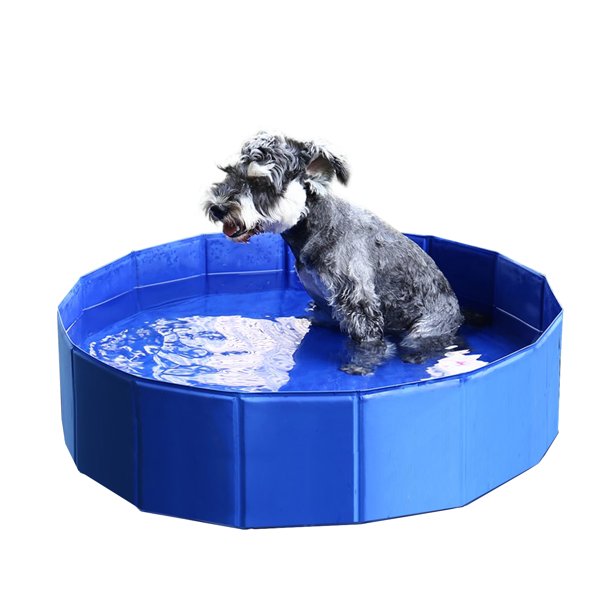 SUGIFT  Summer Pet Dog Swimming Pool Pet Bath Pool Portable PVC Outdoor Durable Tub Pool 80CM/31.5inch