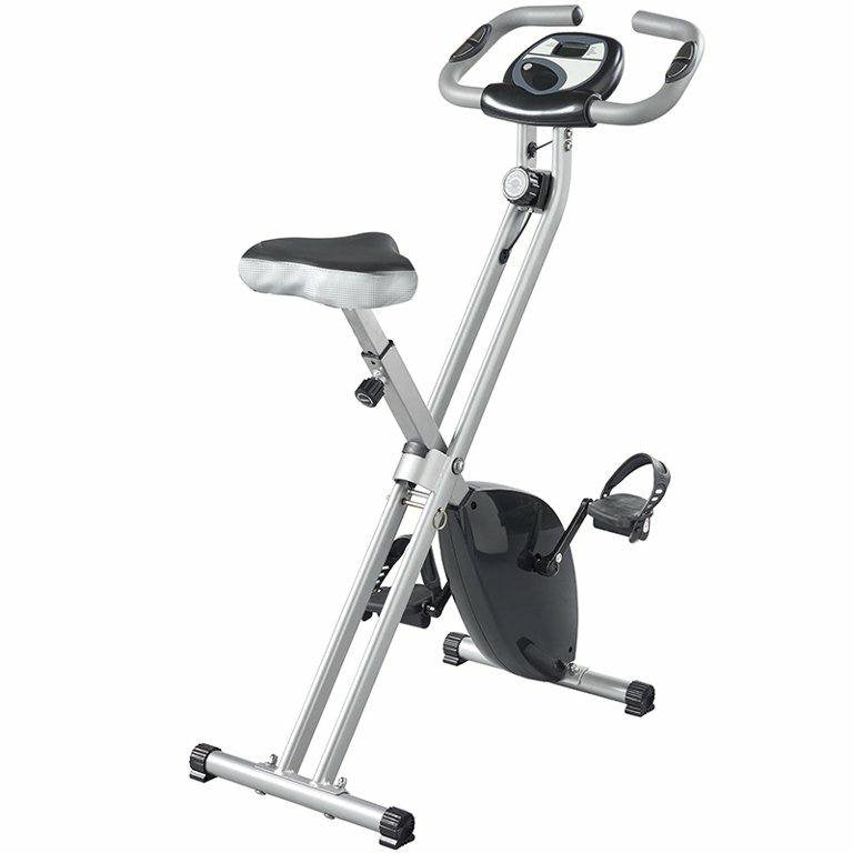 SUGIFT  Stamina Cardio Exercise Bike Folding Magnetic Upright Exercise Bike with Pulse