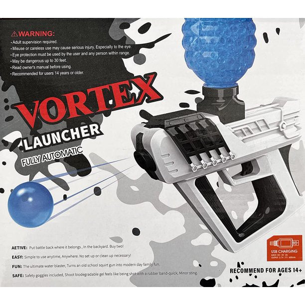 SUGIFT Gel Ball Blaster Toy with Goggles and 10000 Water Beads for Outdoor Activities