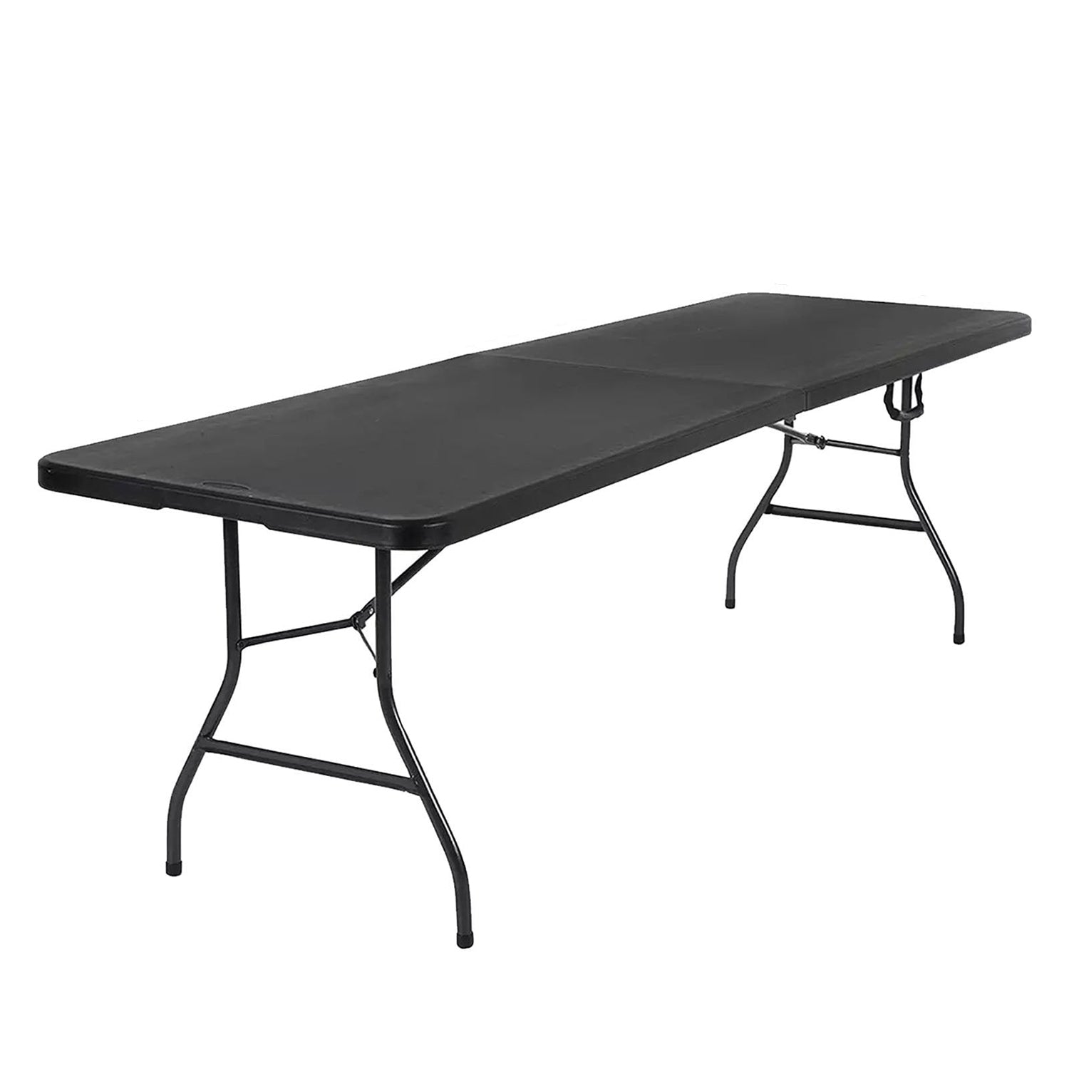 SUGIFT Folding Table 6ft Portable Heavy Duty Plastic Fold-in-Half Utility Foldable Table