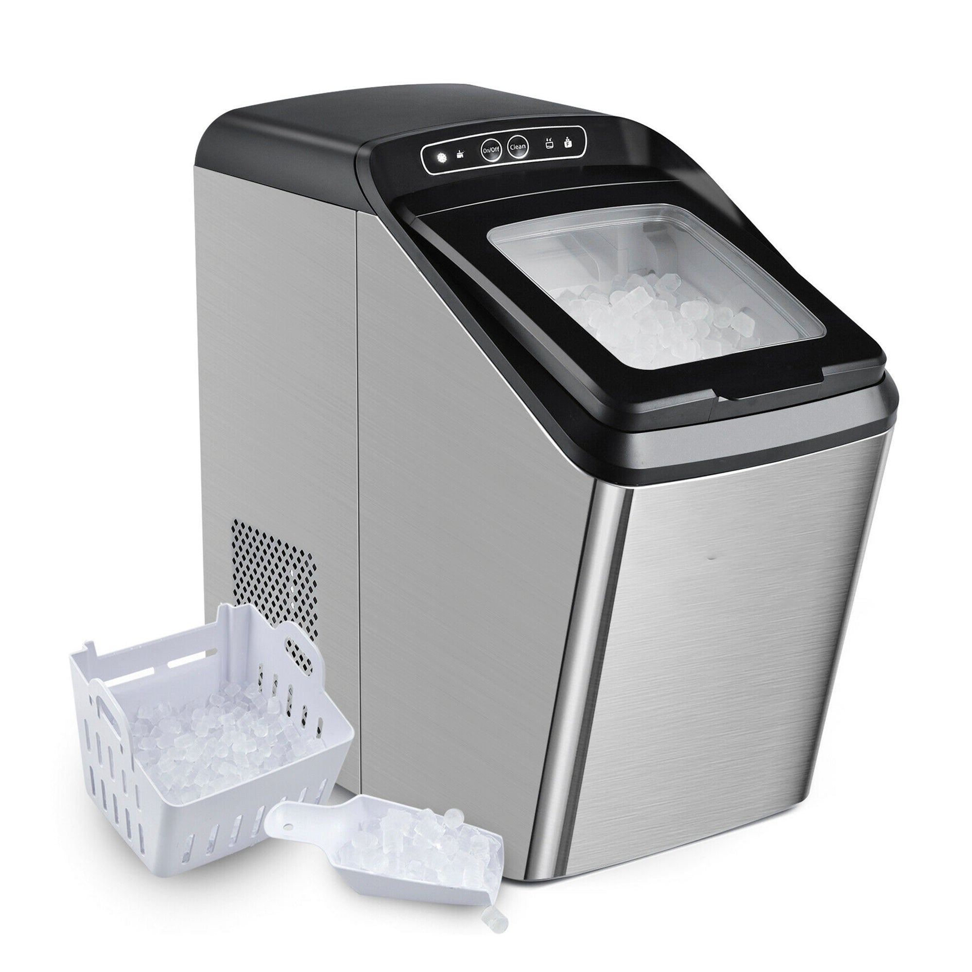 SUGIFT Ice-Making Machine with 29 Pounds Pebble Ice per Day
