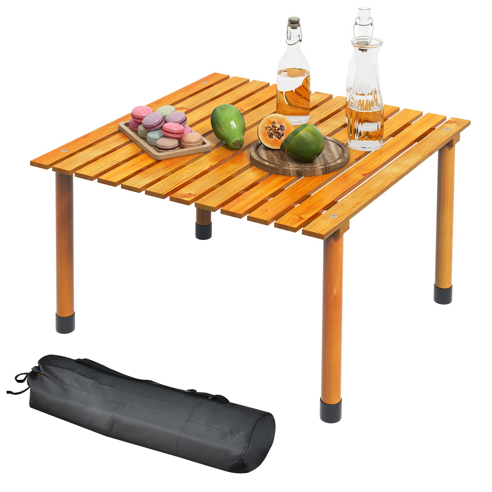 Folding Outdoor Camping Table with Carrying Bag for Picnics and Party