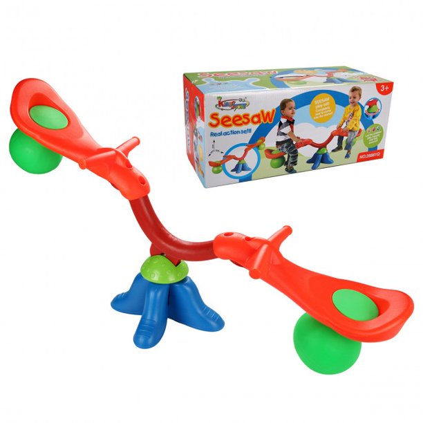 SUGIFT  Kids Seesaw Home Outdoor Kids Spinning Teeter