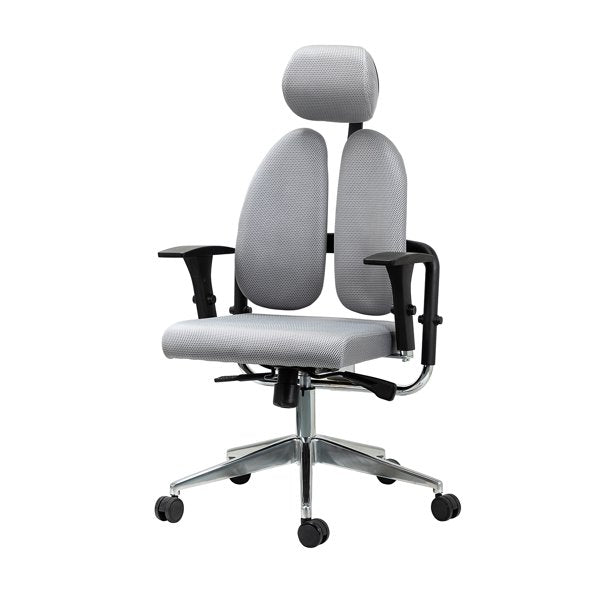SUGIFT  Computer Chair Office Chair Swivel Ergonomic Task Chair with Adjustable Height Gray