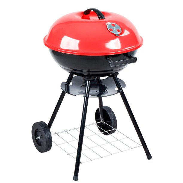 SUGIFT  Charcoal Grill,17 inch small bbq grill,round bbq charcoal grills,charcole Kettle grills,outdoor cooking coal grills,outdoor cooking