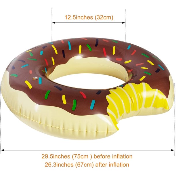 SUGIFT  Pool Floats for Kids, Floating Swim Rings for Summer, Pool, Swim Raft