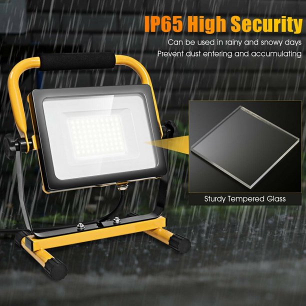 SUGIFT  Portable Work Light 50W 5000lm LED Portable Outdoor Camping Work Light