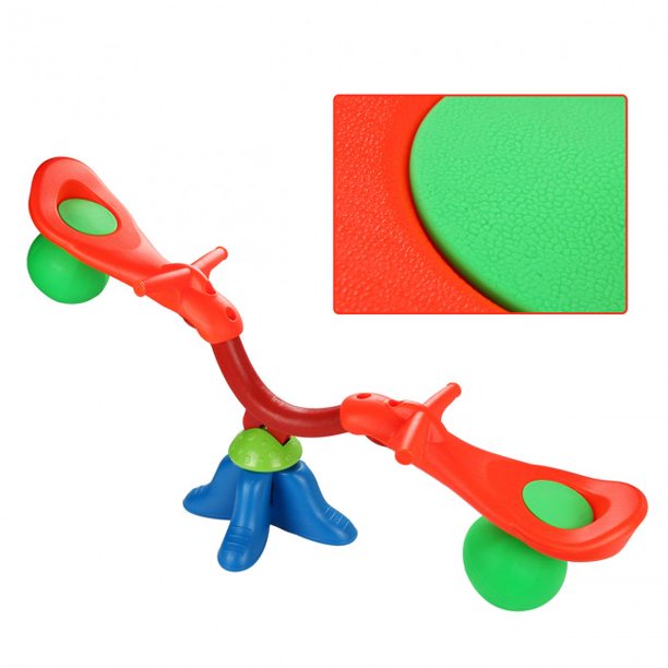 SUGIFT  Kids Seesaw Home Outdoor Kids Spinning Teeter