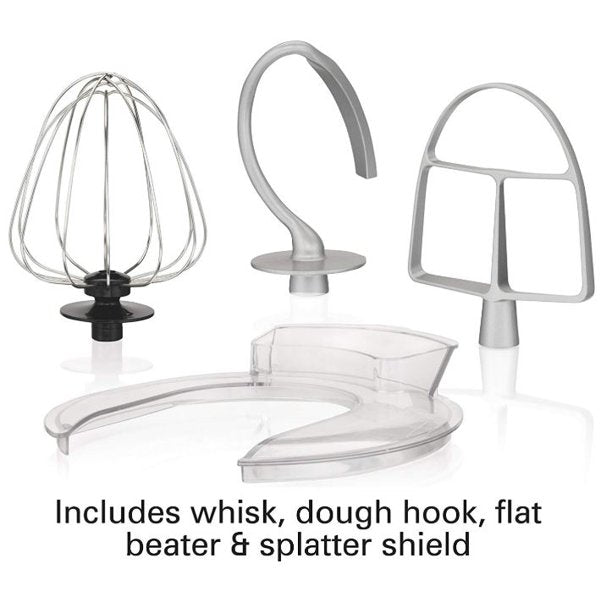SUGIFT  7 Speed Silver Stand Mixer