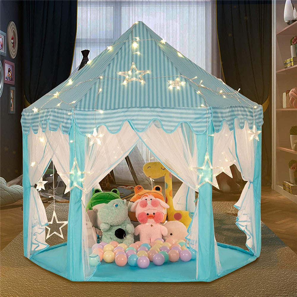 SUGIFT  Children¡¯s Play Tent with Multi-Color Lights, Made of Durable Cloth, Suitable for Indoor