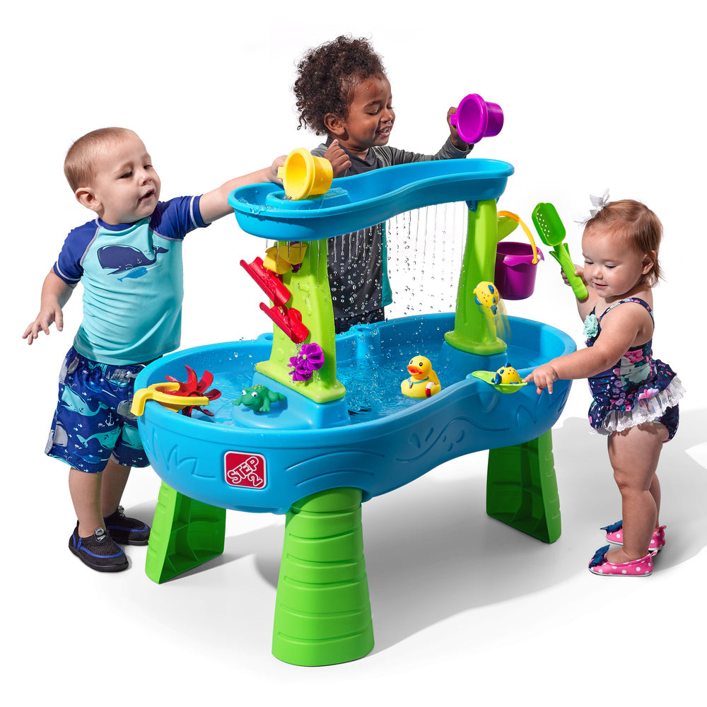 SUGIFT Rain Showers Splash Pond Water Table for Kids