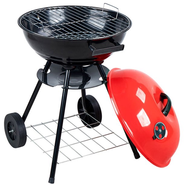 SUGIFT  Charcoal Grill,17 inch small bbq grill,round bbq charcoal grills,charcole Kettle grills,outdoor cooking coal grills,outdoor cooking