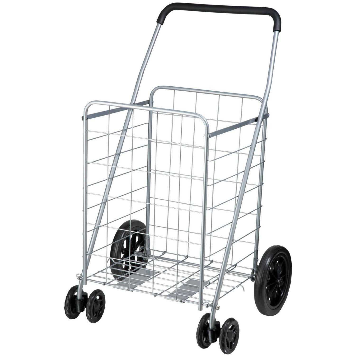 Steel Folding Dual-Wheel Utility Rolling Cart