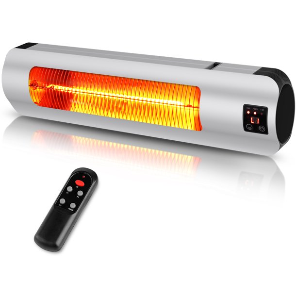 SUGIFT  1500W Electric Patio Heater, Infrared Outdoor Heater