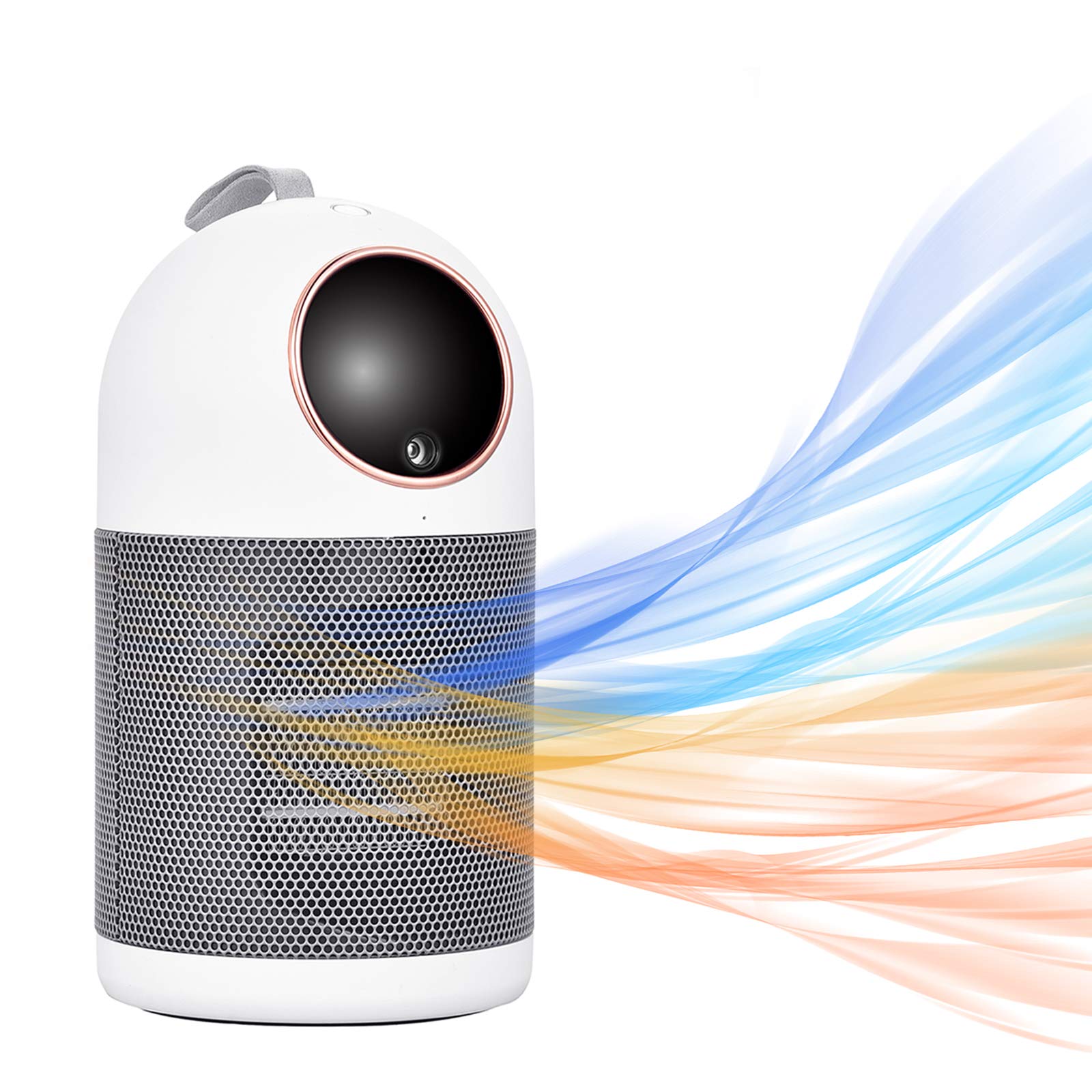 SUGIFT  Portable Heater, Multi-Function Convection Space Heater, with Humidifier, White