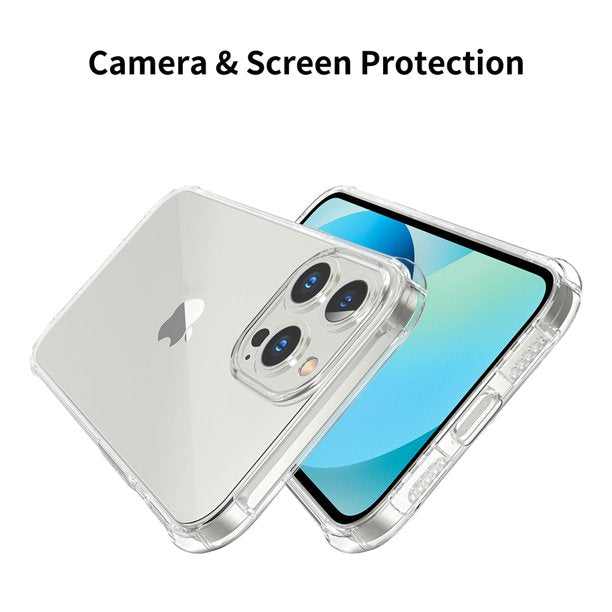 SUGIFT  Case Designed for iPhone 13 Pro Max Case, iPhone 13 Pro Max 6.7 inch 2021 (Clear)