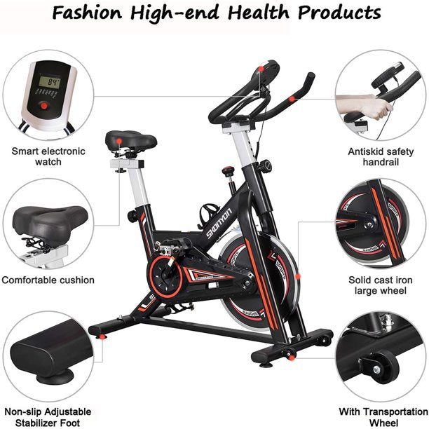Aerobic Exercise Indoor Cycling Exercise Bike Gym Coach Fitness Stationary Bicycle