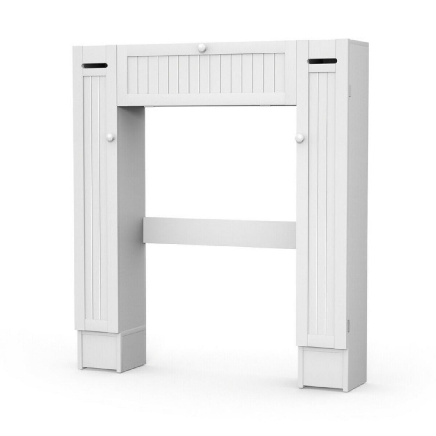 SUGIFT Wooden over the Toilet Storage Cabinet